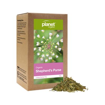 Planet Organic Organic Herbal Tea Shepherd's Purse Loose Leaf 50g